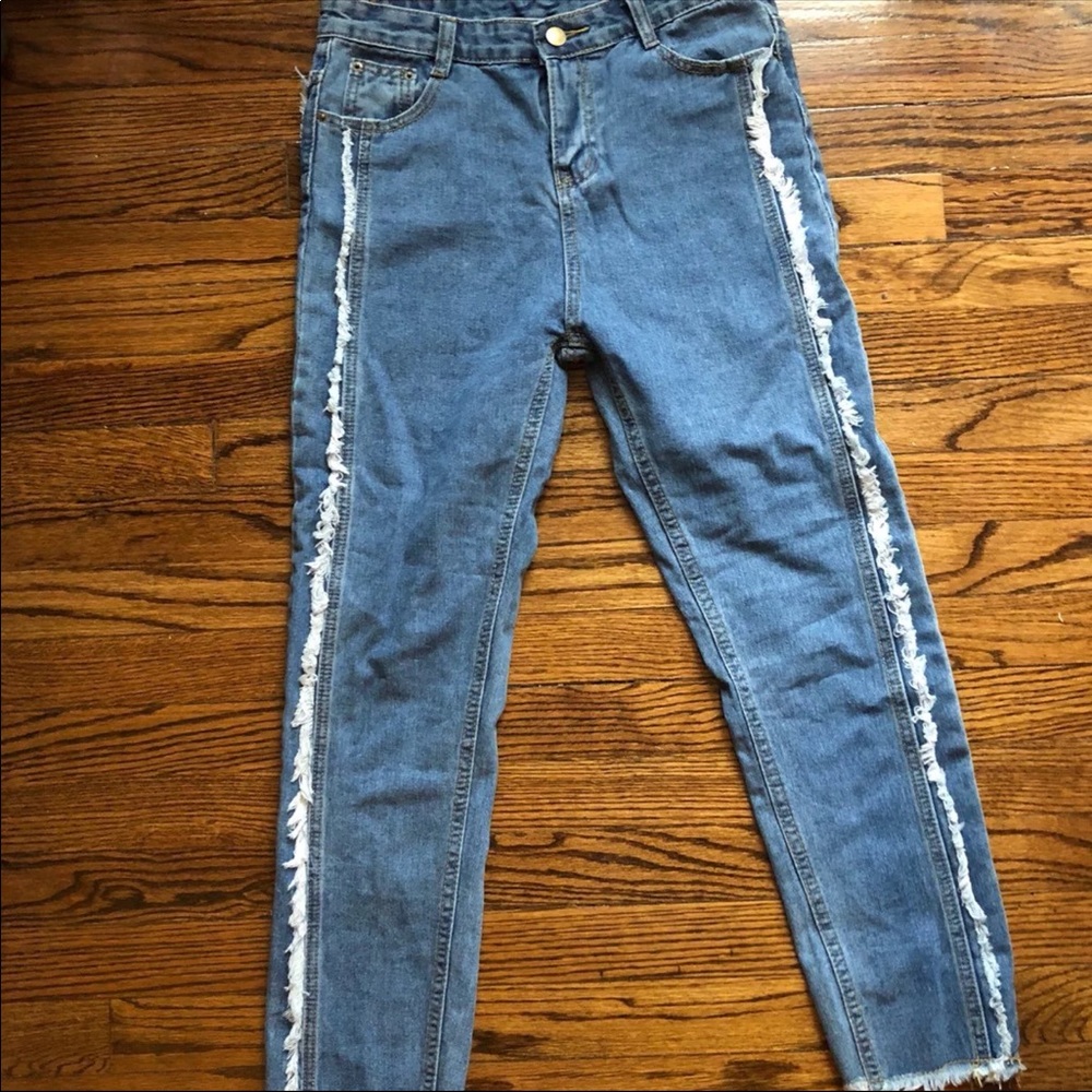 Awesome Side Panel Skinny Jeans